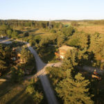 Rondin Parc / Lac de Naussac vue du ciel
