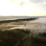 Lac de Naussac vue du ciel