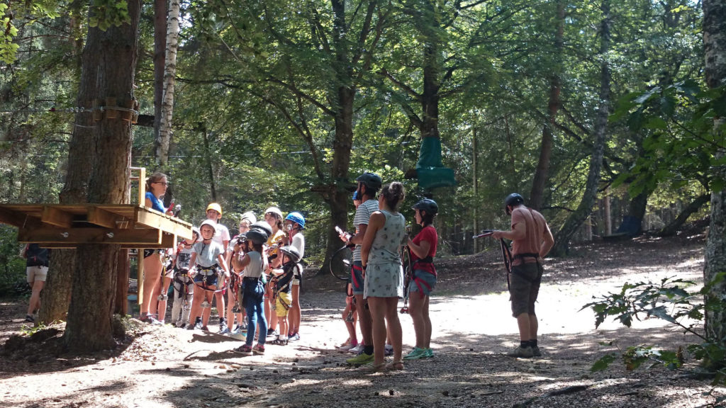 base de loisirs pour groupes enfants en lozère