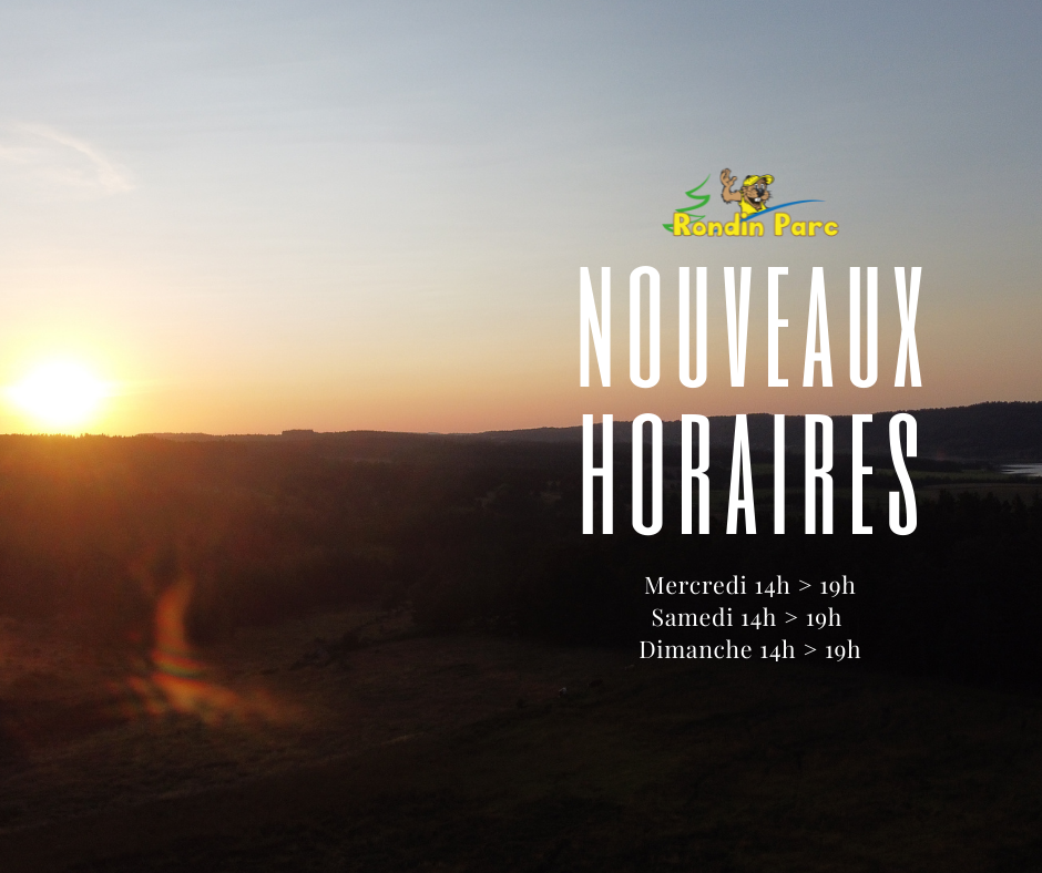 Horaires automne 2021