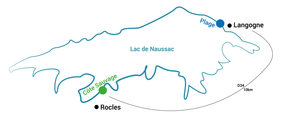 carte base de rondin parc en lozère vacances en famille