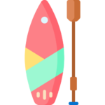 paddle-board