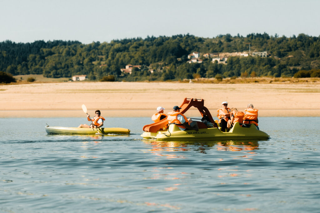 Base nautique en Lozère