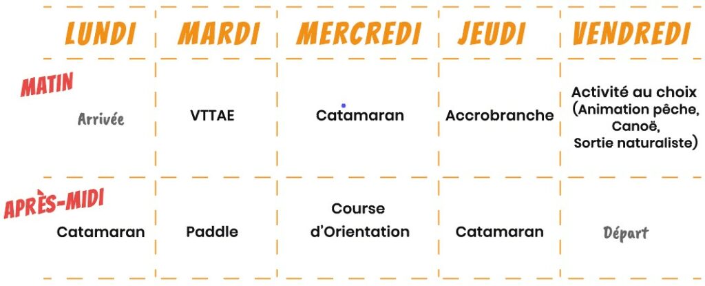 classe verte en lozère pour collégiens